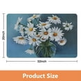 thumbnail image 4 of Non-Slip Flower Bath Carpet Soft, Absorbent Microfiber, Easy to Clean - Perfect for Bathroom, Tub & Shower Decor, 20x32 inch, 4 of 5