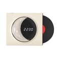 thumbnail image 5 of Dsscvnef Rétro Vinyl Record Player Speaker Music Speaker USB Charging Moon Clock Starry Sky Light, 5 of 5