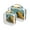 mountain camp, variant on Clear Makeup Bags with Handle Large Opening 2 Pack Set Toiletry Bag Quart Size Bag, for Women Man Traveling Travel Essentials, Toiletries and Other. Camping