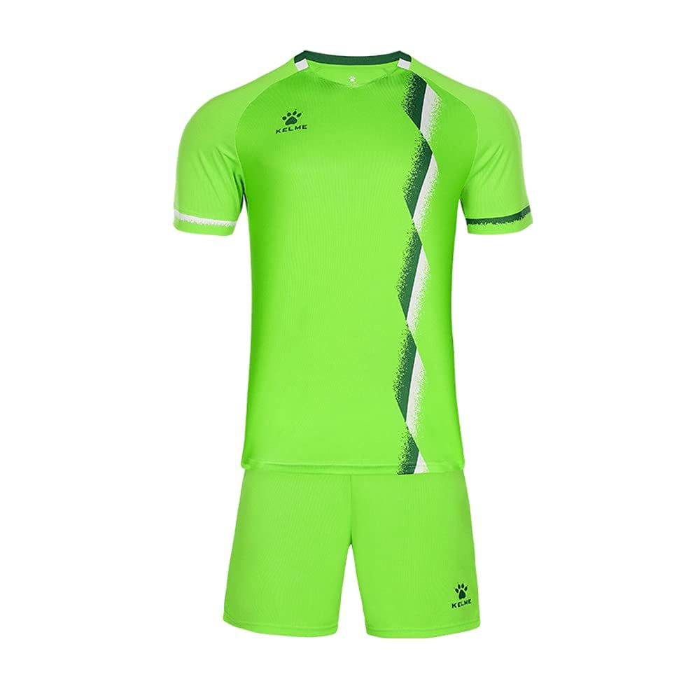 KELME Soccer Uniform Shirt Sets for Boys and Girls Bundle Soccer Jersey and Shorts for Kids and Adults 