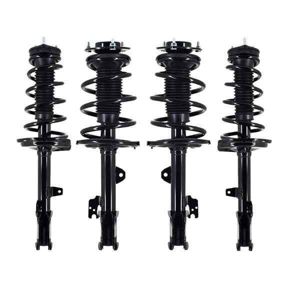 Front-Rear Set 4 Quick Complete Strut-Coil Spring For 2009-2012 Toyota Venza FWD