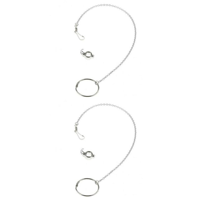 2 piezas de cadena de pie de loro de tobillera de pájaros de acero inoxidable para polluelos de paloma gallina codorniz agapornis pinzón pequeñ Zulema Pájaros Parrot Foot Cadena