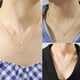 thumbnail image 4 of Lemegeton Collar con inicial de corazón pequeño para mujer, gargantilla de acero inoxidable con letras del alfabeto, joyería, regalo de cumpleaños, tendencia 2023, 4 of 4