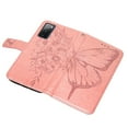 thumbnail image 6 of Mantto Samsung S20 FE Case, Magnetic Folio Butterfly Patterned Wallet Case, PU Leather with Wrist Strap Credit Card Holder Slots Kickstand Protective Cover For Samsung Galaxy S20 FE, Rosegold, 6 of 9