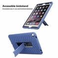 thumbnail image 3 of Dteck Shockproof 3-Layer Protective Cover For Apple iPad Pro 10.5 - inch Tablet with Kickstand Blue/Black, 3 of 5