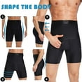 thumbnail image 3 of FITVALEN Men Tummy Control Shorts High Waist Slimming Shapewear Body Shaper Leg Underwear Briefs, 3 of 8