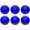 Blue 6 PCS foam baseballs, variant on Baseballs Softballs Practice Ball for Beginners Hand Exercise Squeeze Ball for Safe Throwing Catching and Batting Practice