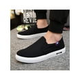 thumbnail image 3 of Mens Casual Slip on Shoes Canvas Comfortable Lightweight Loafers Non-Slip  Sneakers Breathable Shoes Trend Men's Casual Cloth Shoes Board Shoes, 3 of 10