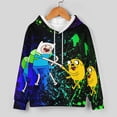 thumbnail image 3 of Adventure Time Children's Sweatshirt & Sweatpant Set 2 Pcs Hoodies Jogger Pants Sweatsuit Pullover Hooded Hoody Sweatpant Tracksuits, 3 of 9