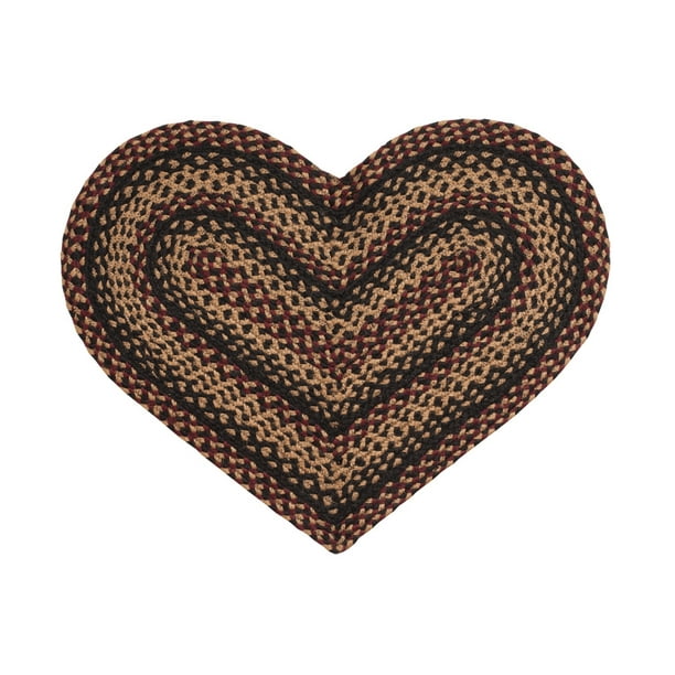 Primitive Braided Area Rugs Country Oval Rectangle 20x30" up to 8x10