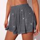 thumbnail image 2 of Pantalones de Cintura Alta de Pierna Ancha para las Mujeres Casual de Moda Patchwork Poliéster Ligero Suave Cómodo, 2 of 7