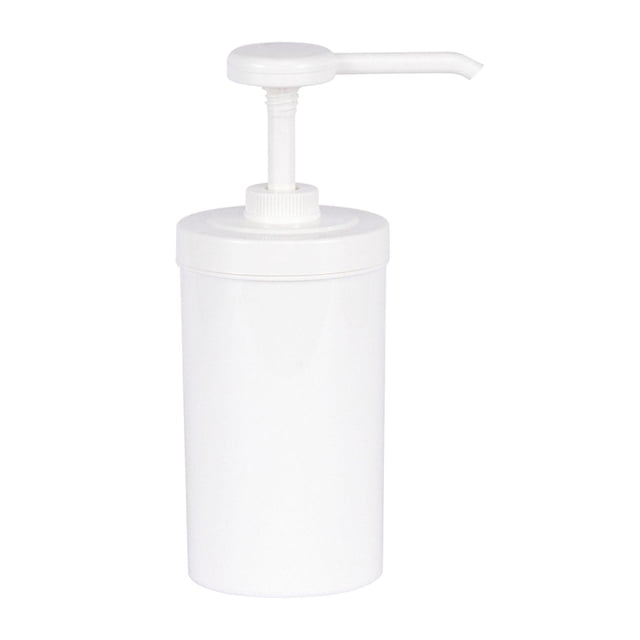 Dispensador de salsa con bomba, recipiente de 1000 ml, botella a presión de fructosa, para ensaladas comerciales 15 cc