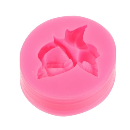 

1Pc Rose Mold DIY Silicone Mold 3D Flower Craft Mold Cake Casting Mould