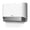 White, variant on Plussen Wal-Mounted Paper Towel Dispenser  Commercial, 11.10 x 3.94 x 8.39 In, ABS Black, 1 Pack