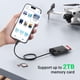 thumbnail image 5 of Lector de tarjetas de memoria UGREEN USB C 4 en 1 para iPhone, MacBook, 5 of 9