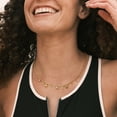 thumbnail image 2 of Ross-Simons 14kt Yellow Gold-Plated Bead Necklace With 2.00 ct. t.w. Czs, Women's, Adult, 2 of 4