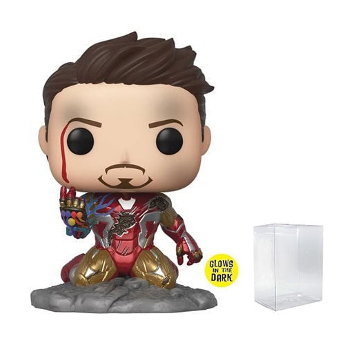 Feat rustig aan Susteen Funko Pop! Marvel Avengers: End Game I Am Iron Man GITD Deluxe #580 -  Previews Exclusive (Bundled with Pop Protector to Protect Display Box) -  Walmart.com