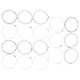 thumbnail image 1 of 18Pcs Electric Guitar Strings Nickel Alloy Ball End Wound Regular Light for GuitaristRX15, 1 of 4