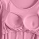 thumbnail image 5 of Neewe Women's Plain Relaxed Pajamas with Built-in Padded Bra Loose Casual Soft Long Sleeve Crew Neck T-Shirt, 5 of 6