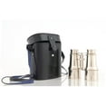 thumbnail image 2 of 5.5" x 3" x 5" Brass Binocular With Leather Case, 2 of 3