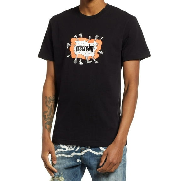 ICE CREAM Male Adult M 411-8202-BLK Black