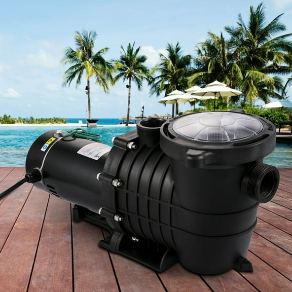 Swimming Pool Pump 1HP Pool Pump 110/220V 5544GPH Above Ground Strainer