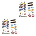 thumbnail image 2 of ZLight 1Set Scooter Toy Kit Two Wheel Scooter Children's Educational Toys Finger Scooter Bike Fingerboard Skateboard Color Random DH-16 2Set, 2 of 6