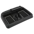 thumbnail image 3 of Dashboard Storage Box, Wear Resistant Black Car Dash Organizer Multifunctional Skid Resistant Pad  Replacement For  Model 3/Y 2017-2022 For Key Cards, 3 of 8
