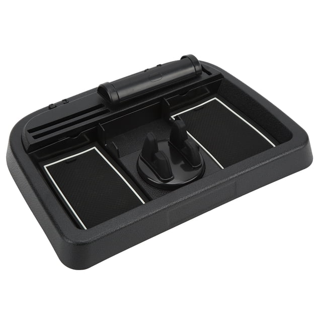 BOROCO Caja de almacenamiento para salpicadero de coche, bandeja de agarre multifuncional para salpicadero de coche, reemplazo del organizador del salpicadero para 3/Y 2017‑2022