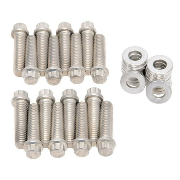 Edelbrock 8564 Performer Series Intake Manifold Bolt Kit; Chevy Big Block;