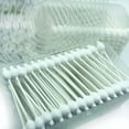 thumbnail image 4 of RAGUPEL 55/110/165/220/275 Pieces Cotton Swabs Safety Cotton Swabs With Large Tips Organic Cotton Biodegradable Gentle Baby Cotton Swabs White Paper Sticks Cotton Buds, 4 of 7