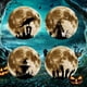 thumbnail image 3 of Pared De Luna Luminosa, Pegatina Fluorescente De Halloween, Autoadhesiva Para Decoración De Halloween Inevent HA040040-02, 3 of 6