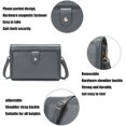 thumbnail image 5 of Small Crossbody Handbag for Women, Lightweight Shoulder Messenger Bag Clutch Purse Top Handle Phone Bag, 5 of 7