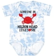 thumbnail image 3 of Inktastic Someone in Hilton Head Loves Me Boys or Girls Baby Bodysuit, 3 of 5