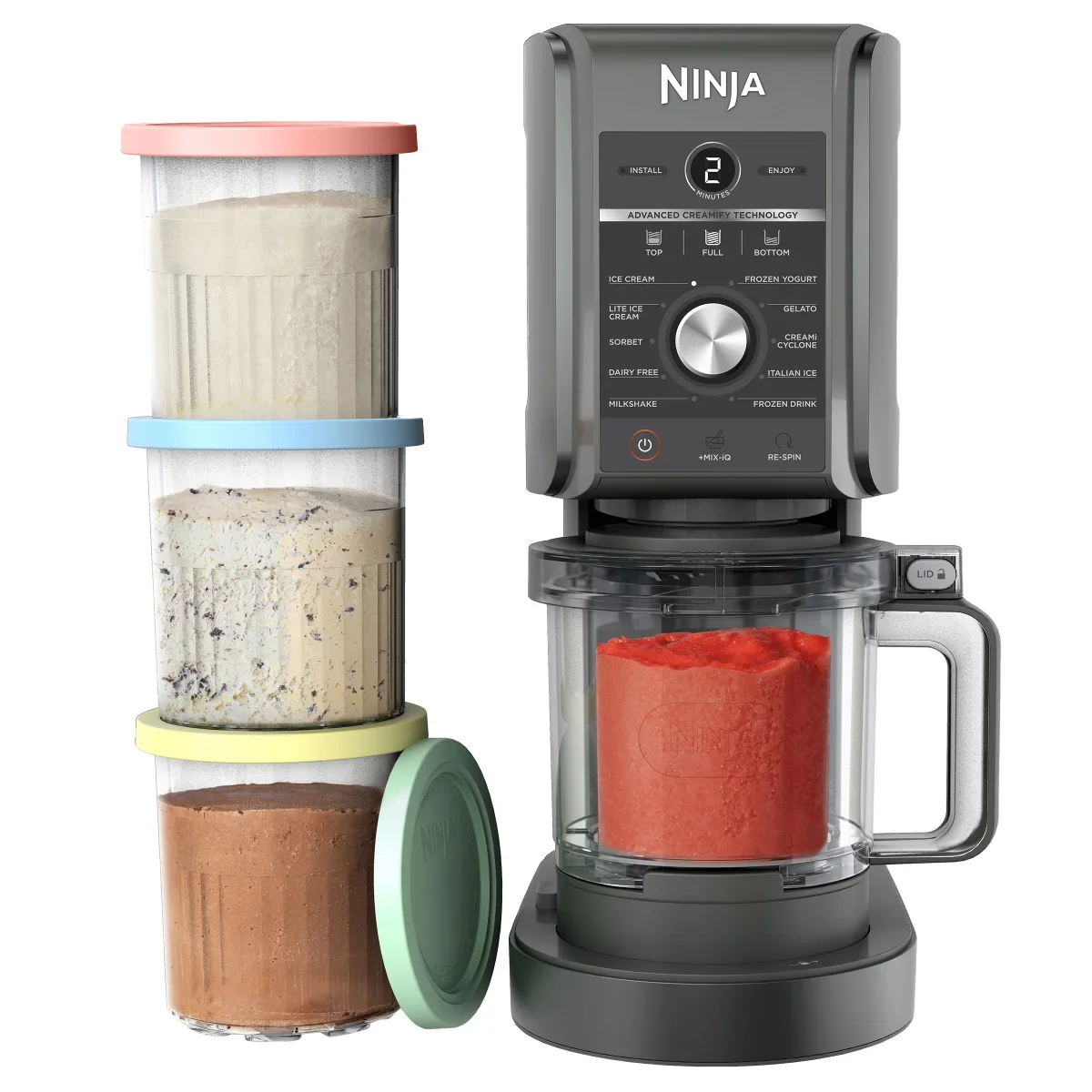 Ninja CREAMi Deluxe 11-in-1 アイスクリームメーカー Ninja® CREAMi® XL Deluxe 11-in-1 Ice Cream and Frozen Treat Maker