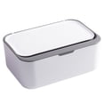 thumbnail image 4 of Baby Wipes Storage Box Dustproof Mask Storage Organizer with Lid Seal Rectangle for Home Bathroom, 4 of 8
