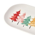 thumbnail image 5 of Holiday Time Ceramics Multi Color Trees Platter, 5 of 5