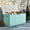 Green, variant on 75Gal/260L Pink Outdoor Storage Deck Box with Wheels & Lockable Seat - Weatherproof Plastic Chest for Garden Tools, Cushions, Toys & Patio Gear