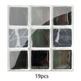 thumbnail image 4 of Pegatina De Pared 19 Uds azulejos de cocina calcomanías PVC impermeable mosaico azulejo pegatina de pared Decoración Sywqhk Libre de BPA, 4 of 9
