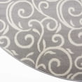 thumbnail image 6 of Eclectic Essentials Gray Bohemian Botanical Area Rug, 6 of 8