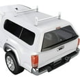 thumbnail image 2 of AA-Racks Model DX36 Universal Pickup Truck Cap & Topper 2 Bar Ladder Roof Van Rack System Adjustable Steel Cross Bars - Matte White, 2 of 5