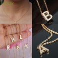 thumbnail image 2 of BOBBY letra collar estilo estilista colgante mujeres hombres 26 palabras regalos señora nombre alfabeto, 2 of 4