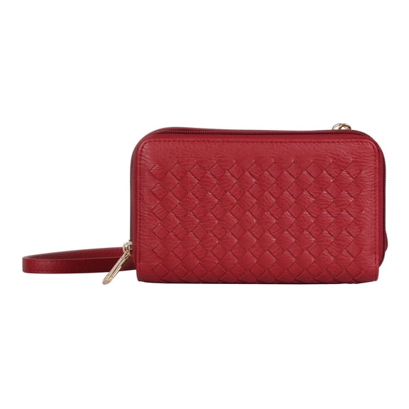 Karla Hanson Ellen Woven Crossbody Phone Wallet