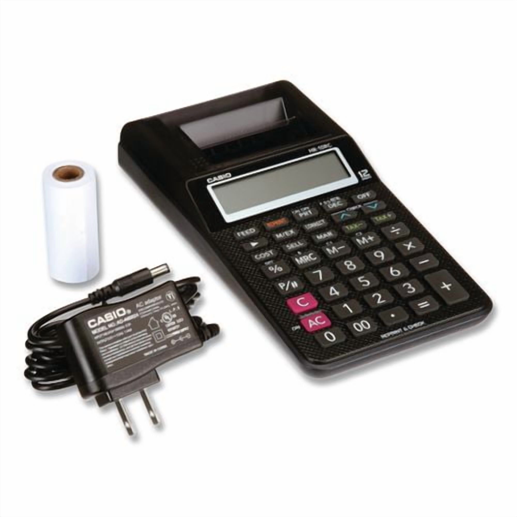 Hr-10rc Handheld Portable Printing Calculator, Black Print, 1.6 Lines/sec | Bundle of 2
