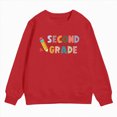thumbnail image 4 of Godom Girls Cute Graphic Crewneck Sweatshirt Long Sleeve Drop Shoulder Pullover Tops, 4 of 4