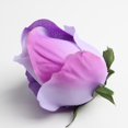 thumbnail image 4 of Paquete Piezas de Flores , Cabezas de Rosas Artificiales, Flores , Suministros DIY Púrpura Macarena cabezas de flores artificiales, 4 of 8