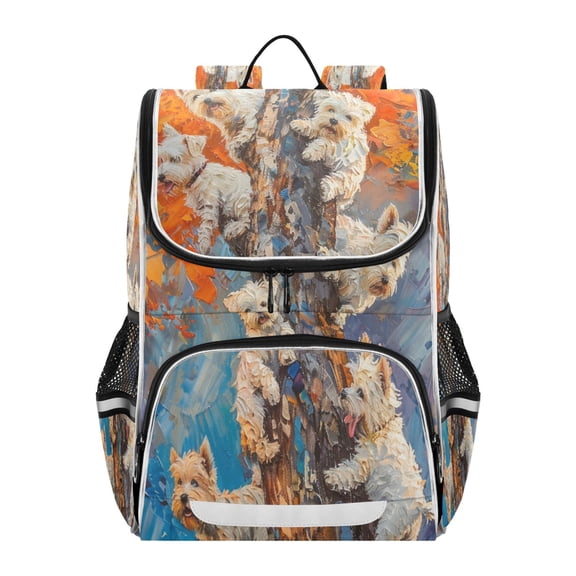 YAZAOO School Backpack Travel Bag Bookbags Bookbags Little Climbers in Autumn Pattern