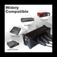 thumbnail image 3 of 1Pair 4-Channel 3-Pin XLR Audio and over Network Cable Extender, DMX512 Network Signal Extender 1 Male+1 Female,Black, 3 of 8