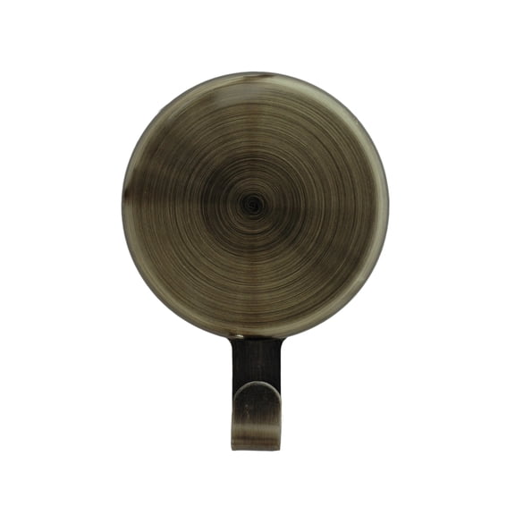 Haute Decor Attract ® Magnetic Wreath Hanger, Antique Brass - for use on metal doors and surfaces