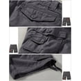 thumbnail image 7 of Matchstick Men's Cotton Cargo Shorts Loose Utility Outdoor Shorts with Multi Pockets, Sizes S-6XL, 7 of 7